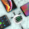 Charging Cable 3 In 1 Extendable Data Transmit  Charging Cable (1 Pc) - Shop Gharse