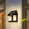 12585 Outdoor Solar Wall Lamp Outdoor Waterproof High Quality Lamp Induction Garden Lamp Garden Villa Night Lamp Double Lamp Light (1 Pc) - Shop Gharse