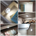 1656 Round Shape 8 Led Motion Sensor Induction Led Light - Shop Gharse