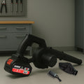 Multi-purpose Home And Garden Air Blower And Suction Vacuum Combo Kit With Collection Bag For Easy Cleaning - Shop Gharse