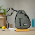 13112 Waterproof Anti Theft Cross-body Fanny Pack Waist Bag Shoulder Bags Chest Men Casual Fashion Usb Charging Earphone Hook Sling Travel Bag (1 Pc) - Shop Gharse