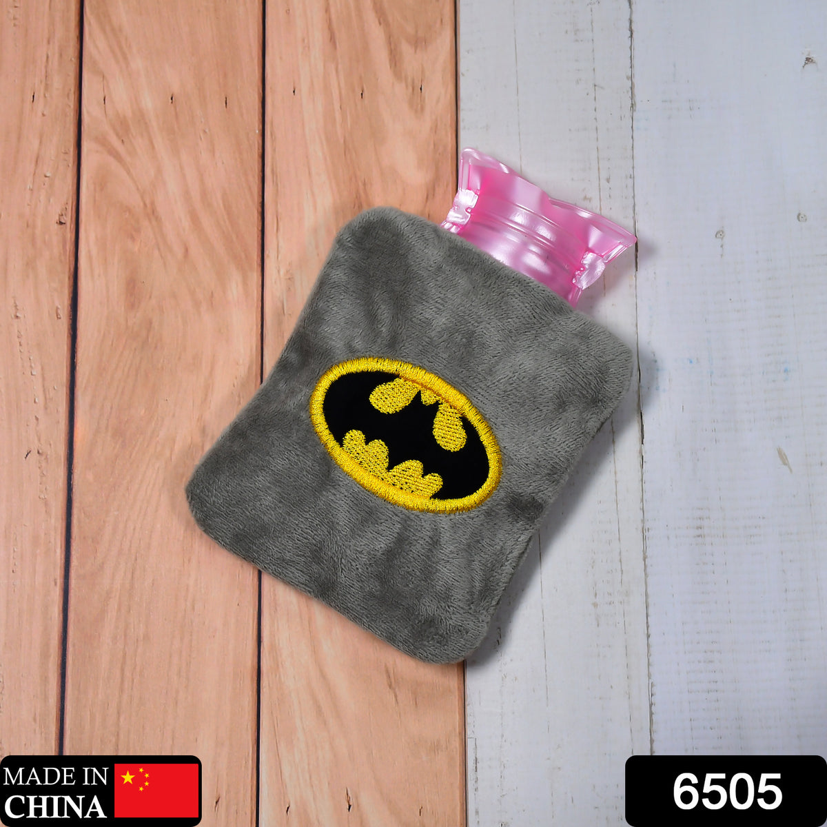 6505 Batman Small Hot Water Bag With Cover For Pain Relief Neck Shoulder Pain And Hand Feet Warmer Menstrual Cramps. - Shop Gharse