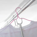 Stainless Steel Telescopic Pole Clothes Hooks Hanger (1 Pc  155 Cm) - Shop Gharse