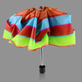 3-fold Sun  Rain Protective Solid Foldable Umbrella (1 Pc) - Shop Gharse