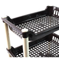Apex Small Multiuse Plastic Storage Rack Organizer 3-tier - Shop Gharse
