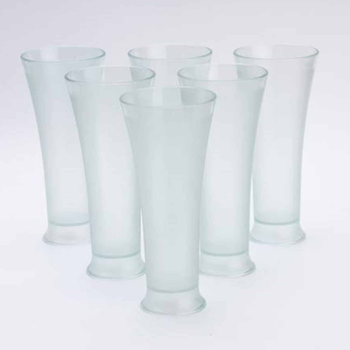 8219 High Quality Faluda Ice Cream Juicer And Water Glasses Set Of 6 Transparent Drinking Water Glasses Stylish Glasses For Faluda Water Juice Glass Set Of 6 Pcs (300 Ml Approx) - Shop Gharse