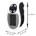6033 Portable Electric Heater Mini Fan Heater Desktop Household - Shop Gharse