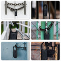Small Usb Rechargeable Smart Fingerprint Padlock For Locker - Shop Gharse
