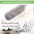 1279 Microfiber Dusters For Cleaning Telescoping Feather Duster With 100 Inches Extendable Handle Pole Dusting Cleaning Tools For Cleaning High Ceiling Ceiling Fan Blinds Cobwebs Furniture Cars - Shop Gharse