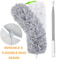 1279 Microfiber Dusters For Cleaning Telescoping Feather Duster With 100 Inches Extendable Handle Pole Dusting Cleaning Tools For Cleaning High Ceiling Ceiling Fan Blinds Cobwebs Furniture Cars - Shop Gharse
