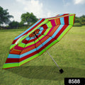 3-fold Sun  Rain Protective Solid Foldable Umbrella (1 Pc) - Shop Gharse