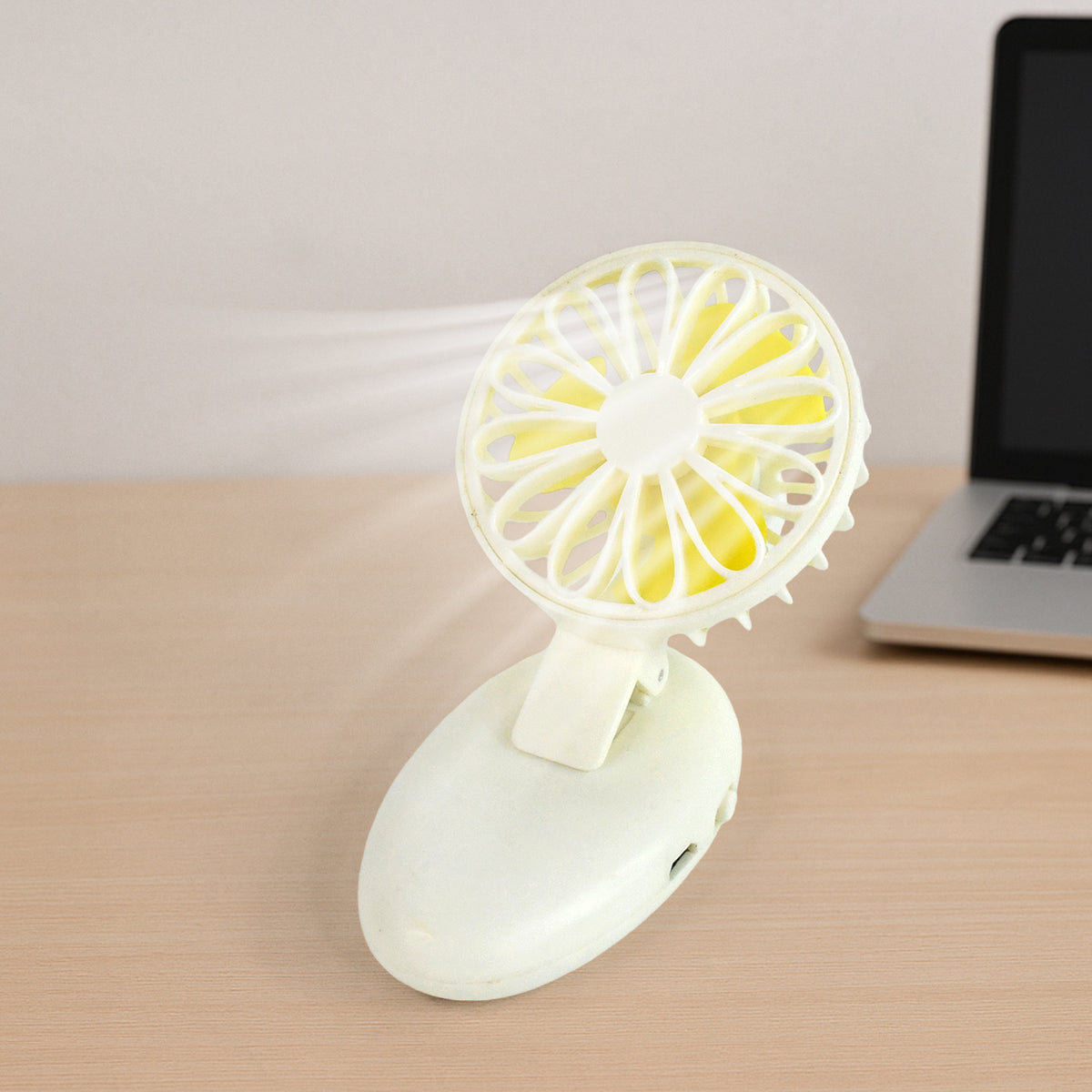 17708 Mini Usb Handheld Fan Portable Rechargeable Mini Fan For Home Office Travel And Outdoor Use (1 Pc) - Shop Gharse