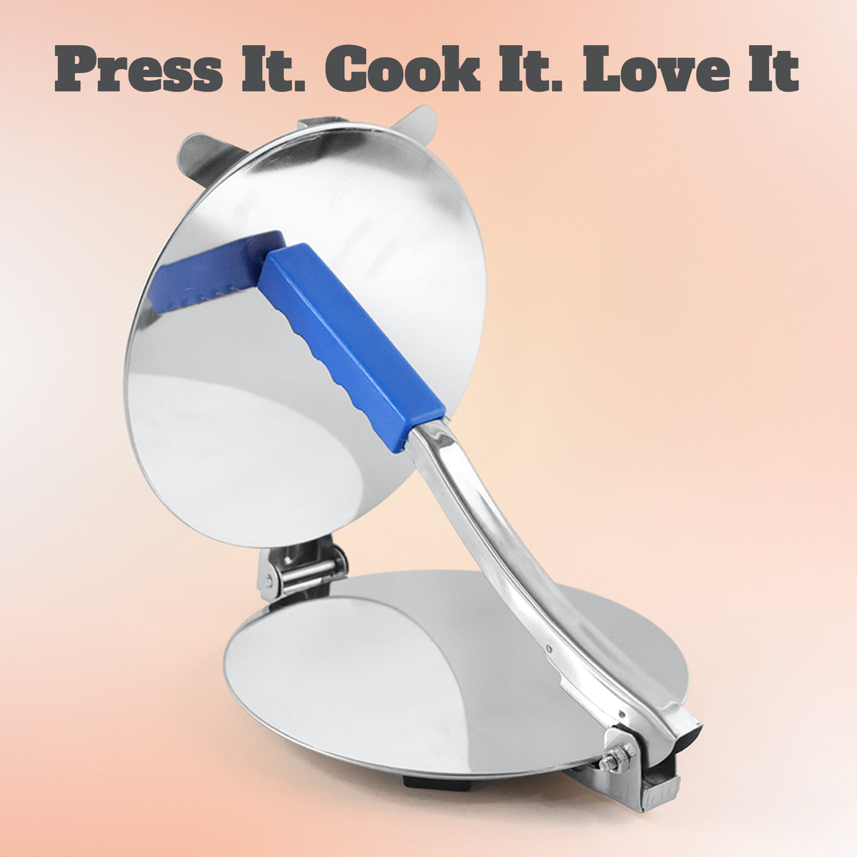 7149a Puri Press Maker - Stainless Steel Puri Maker Press Machine - Roti Chapati Presser For Home - Papad-khakhra- Puri Maker Press Machine With Handle Manual Puri Maker (Medium) - Shop Gharse