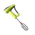 0703 Power Free Manual Hand Blender With Stainless Steel Blades Milk Lassi Maker Egg Beater Mixer Rawai - Shop Gharse