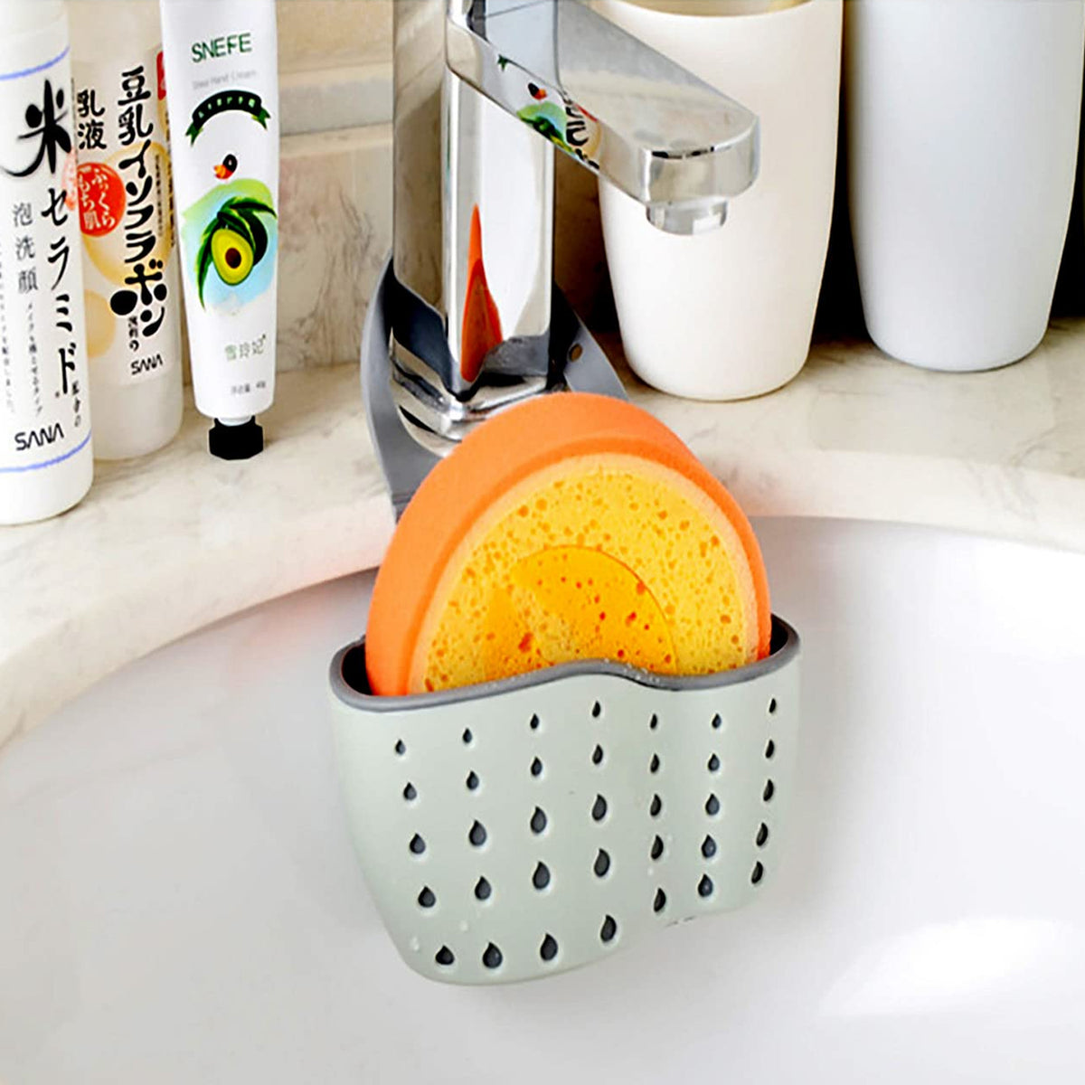 Multifunctional Kitchen Sink Organiser Kitchen Sink Caddy (1 Pc) - Shop Gharse