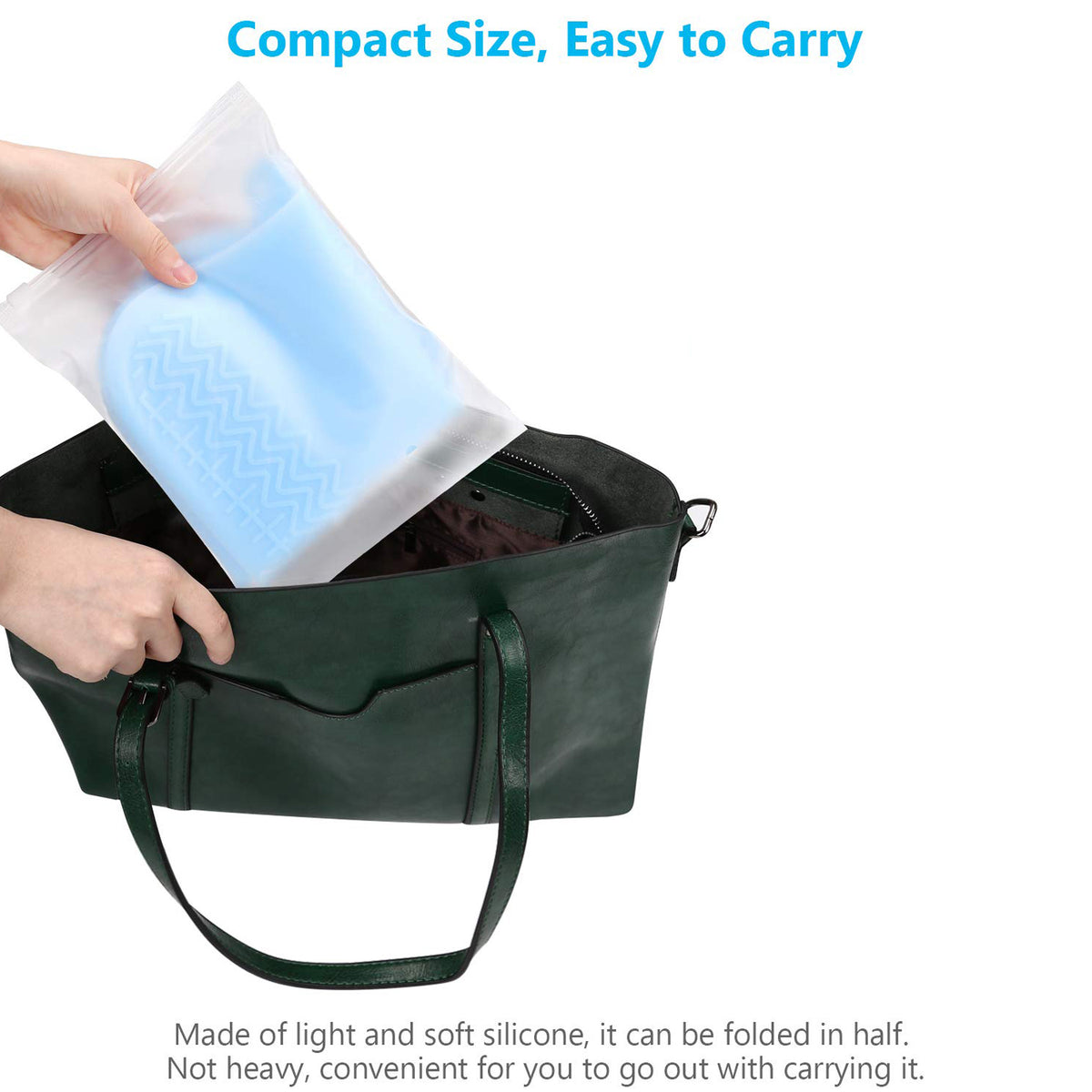 4867 Non-slip Silicone Rain Reusable Anti Skid Waterproof Fordable Boot Shoe Cover - Shop Gharse