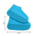 4867 Non-slip Silicone Rain Reusable Anti Skid Waterproof Fordable Boot Shoe Cover - Shop Gharse