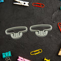 9331 Portable Shopping Bag Handle Holder Household Plastic Bag Hook Kitchen Supplies Carrier Holds Plastic Reusable Grocery Bags Holder Portable Bag Carrier Multifunctional (2pc) - Shop Gharse