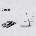 1286 Phone Holder For Table Foldable Universal Mobile Stand For Desk - Shop Gharse