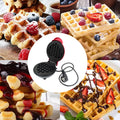 Mini Waffle Maker Machine Waffle Iron Home Appliances Kitchen Gift Easy To Clean On-stick Surfaces Perfect Breakfast Dessert Sandwich Pan Cakes Paninis  Other Snacks Machine - Shop Gharse