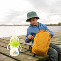 Plastic Baby Feeding Bottle With Handles Straw (300 Ml  1 Pc) - Shop Gharse