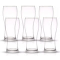 Juice Water Glass Tumbler Pure Glass (6 Pcs Set) - Shop Gharse