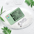 7608 Mini Desktop Fan Rechargeable Table Fan Handheld Fan Usb Fan Desk Fan Cooling Fan For Home  Office  Car  Multi Use Fan (Battery Not Include) - Shop Gharse