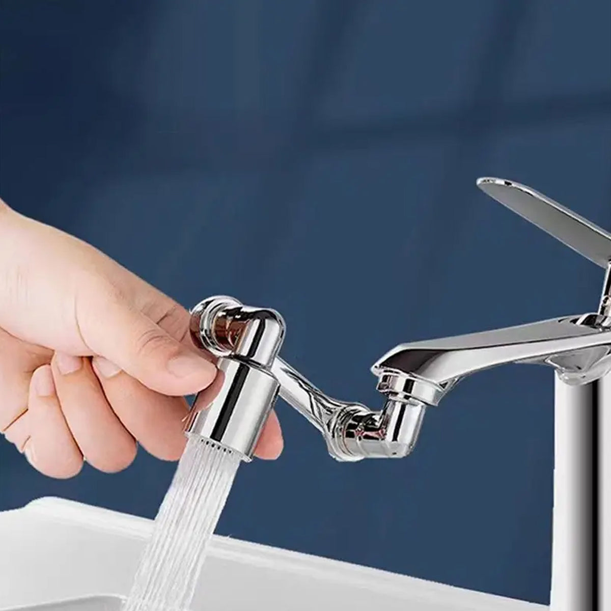 Flexible Faucet Splash Head Extender Aerator Universal Splash Filter Faucet Sprayer (1 Set) - Shop Gharse