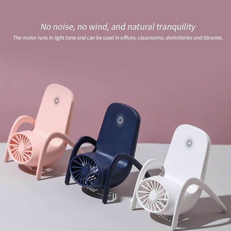 4814 Portable Mobile Phone Holder Fan  Personal Fan Multi- Function Fan Handheld Charging Fan (Battery Not Include) - Shop Gharse