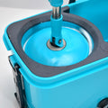 4028 Quick Spin Mop Plastic Spin Bucket Floor Cleaning Easy Wheels  Big Bucket Floor Cleaning Mop With Bucket - Shop Gharse