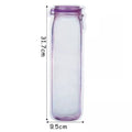 Food Storage Bag Bottles Shape Ziplock Bags Reusable (1 Pc  500 Ml) - Shop Gharse