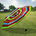 3-fold Sun  Rain Protective Solid Foldable Umbrella (1 Pc) - Shop Gharse