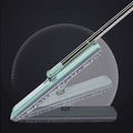 1142 Scratch Cleaning Mop With 2 In 1 Self Clean Wash Dry Hands Free Flat Mop - Shop Gharse